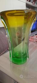 Vaso vetro murano anni 70