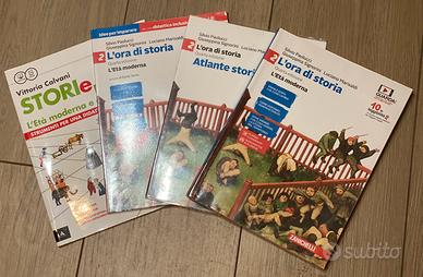 L’ora di storia 2^ media + 2 voll BES/DSA PERFETTI