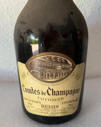 Vintage champagne Taittinger 1964