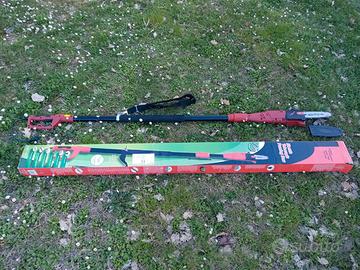 Motosega elettrica telescopica