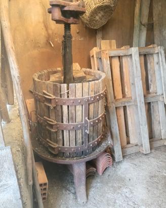 Torchio meccanico a vita