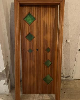 Porta con vetro murano