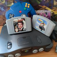 Nintendo 64 + 2 giochi e controller blu (PAL)