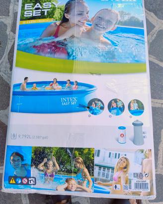 Piscina Intex tonda 457cm x 84cm con Pompa filtro