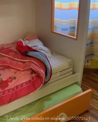 Letto a castello con materassi
