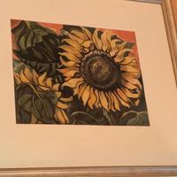 Litografia Guttuso Renato -  Girasole