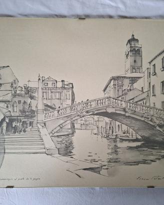 STAMPA SERIE RIO VENEZIA DI ERNANI COSTANTINI