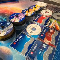 Lotto Supporti Vergini Blu-ray DVD CD Verbatim