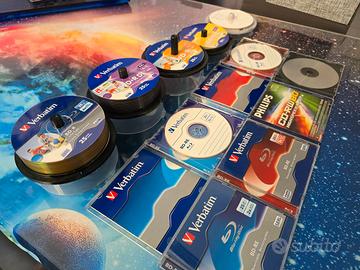 Lotto Supporti Vergini Blu-ray DVD CD Verbatim