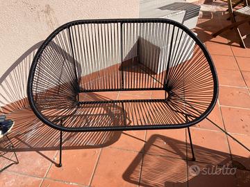 Divanetto stile copacabana