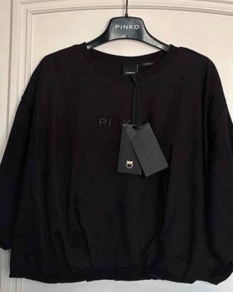 T-shirt pinko nero tg M