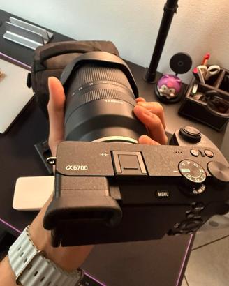 fotocamera Sony a6700 + obiettivo Tamron