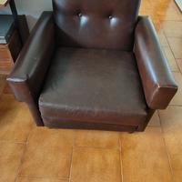 Poltrone in pelle vintage