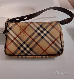 Burberry pochette in pelle 