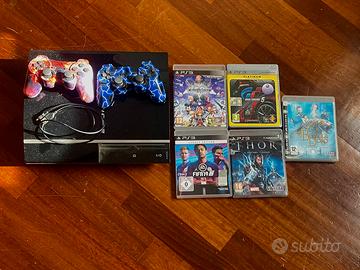 PS 3 Fat con 2 controller e giochi