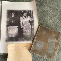 Mussolini /Cardinale Schuster Lastra Zinco storica