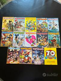Set di fumetti topolino + fetto anni 70 di topolin