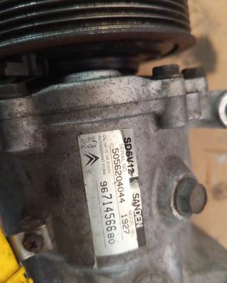 COMPRESSORE CLIMA PEUGEOT BIPPER HDI CODICE 967145