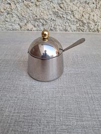 Zuccheriera lavazza Carmencita inox vintage 