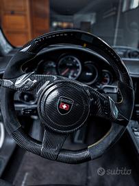 VOLANTE PORSCHE IN CARBONIO CON DISPLAY