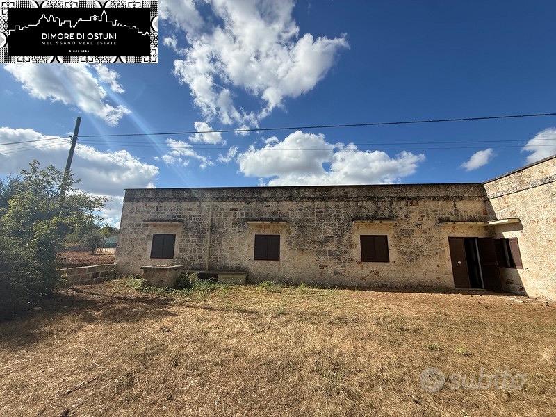 CASALE IN PIETRA con TERRENO E PINETA SECOLARE - Vista 3