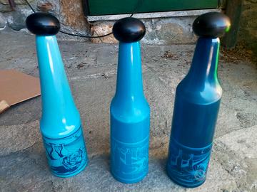 Trittico bottiglie Salvador Dalì di Rosso Antico