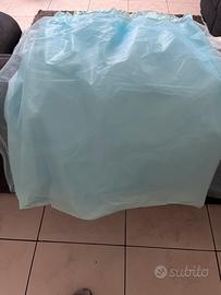 Gonna da tavolo in tulle celeste festa compleanno