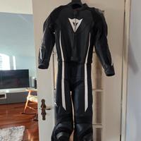 TUTA DAINESE IN PELLE DIVISIBILE TAGLIA 42