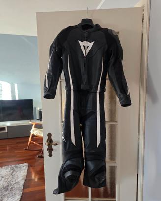 TUTA DAINESE IN PELLE DIVISIBILE TAGLIA 42