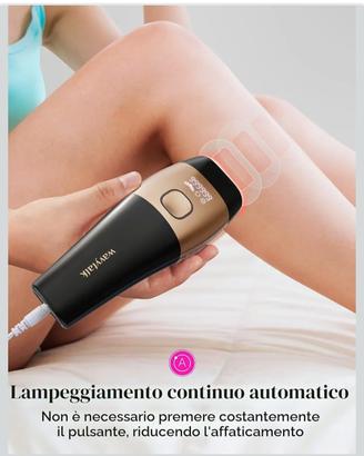 Epilatore Luce Pulsata per Donna e Uomo,