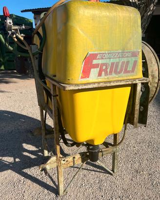 Atomizzatore Friuli 400L pompa Comet APS71 – botte