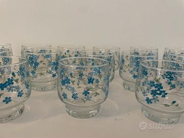 Arcopal France 4 Bicchieri Myosotis Veronica