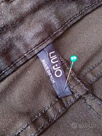 Jeans neri con strass LiuJo. Tg. S.