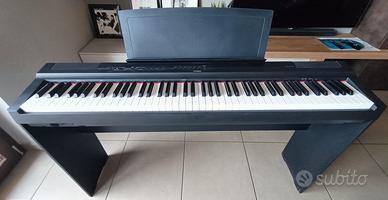 PIANOFORTE DIGITALE YAMAHA P125B E SUPPORTO L125B