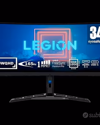 LENOVO LEGION – MONITOR GAMING 34" WQHD - Y34WZ-30