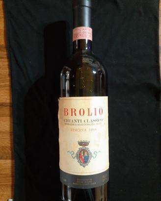 BROLIO CHIANTI CLASSICO RISERVA 1988 Ricasoli