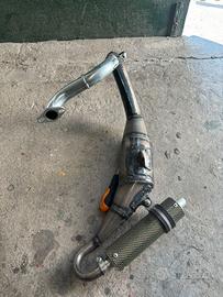 Marmitta per vespa d'epoca 50 special, pk s xl