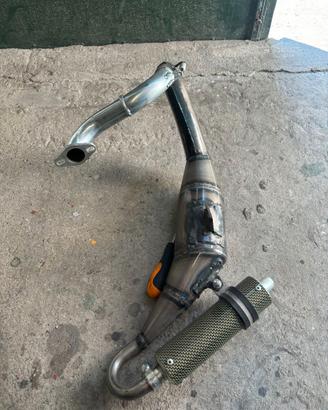 Marmitta per vespa d'epoca 50 special, pk s xl