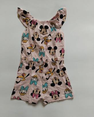 Tutina smanicata disney primark