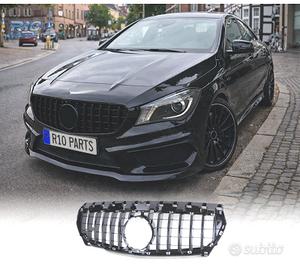 GRIGLIA MERCEDES CLA W117 13-16 LOOK AMG GTR NERO 