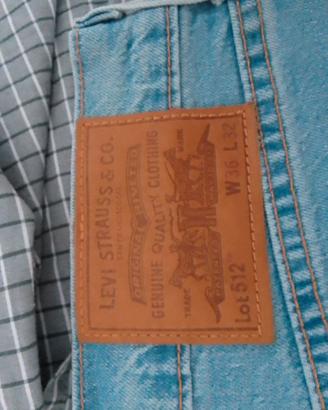 Jeans Levis uomo  512 - 511 -515 slim tapered