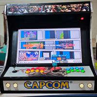 Bartop 24 Pollici 2 giocatori Arcade Raspberry 