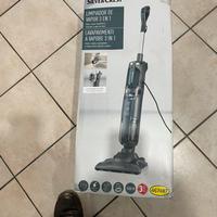 Scopa ha vapore aspirapolvere