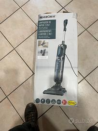 Scopa ha vapore aspirapolvere