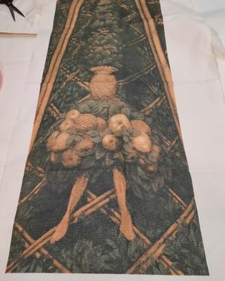 Tessuto stampato a mano Affresco Correggio
