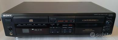 Compact disc cassette deck Sony TXD-RE 210 *Lett