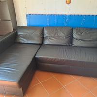 Divano letto angolare/contenitore