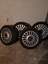 cerchi con gomme x Fiat 500