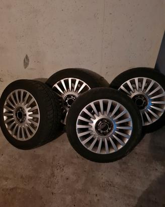 cerchi con gomme x Fiat 500