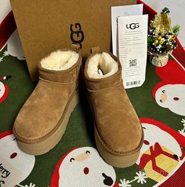 Stivali da neve con tacco alto UGG 🌰Marrone 40